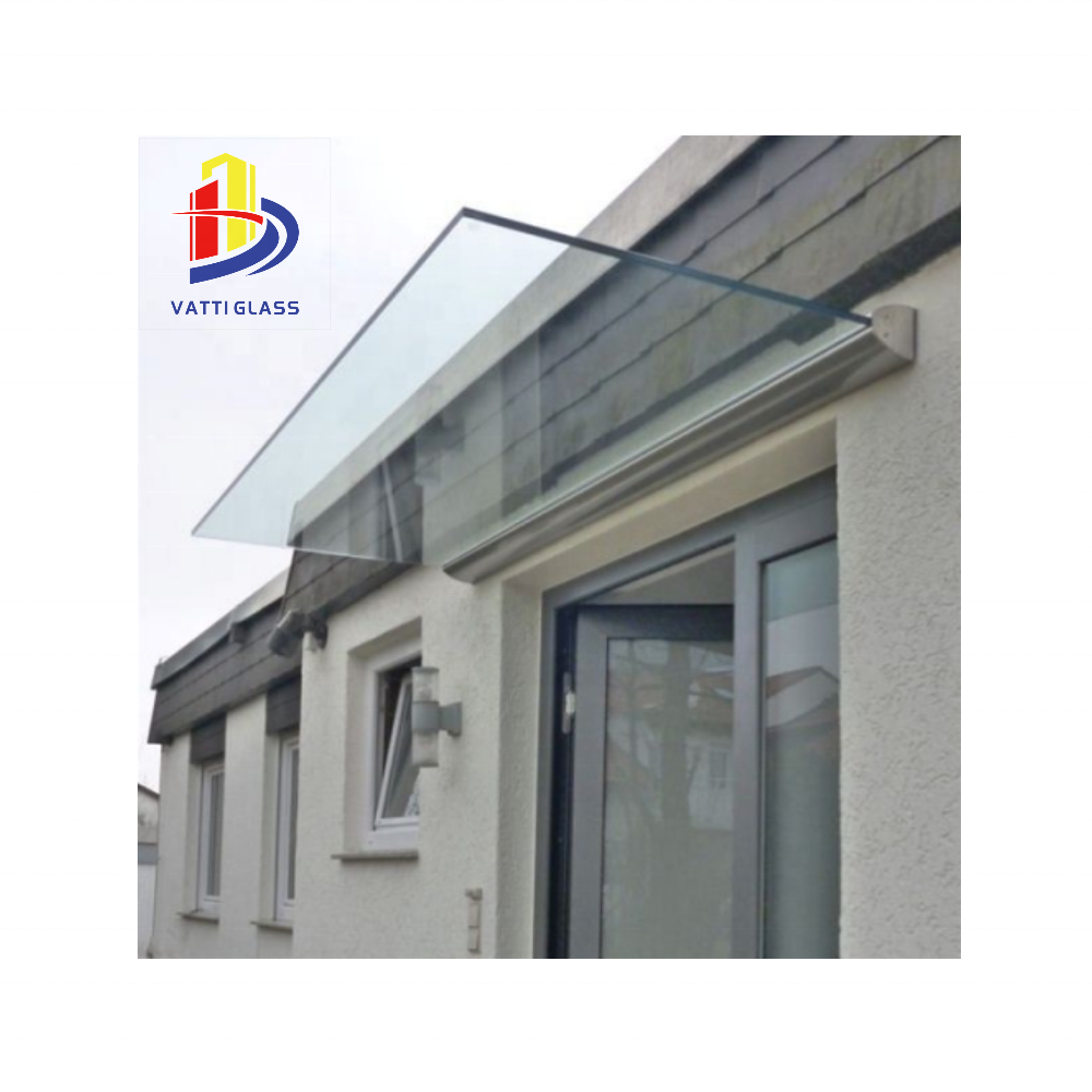 China Tempered Laminated Glass for Building Construction Window Door Entrance Canopy Skylight Partition Fence Panel