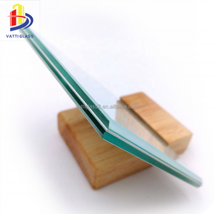 3+3 4+4 laminated glass PVB SGP clear tempered laminated glass price m2