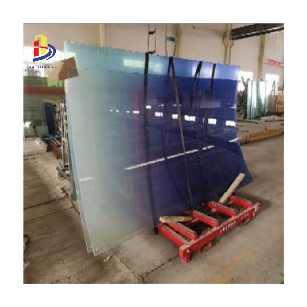 Hot bending gradient laminated curved glass for custom