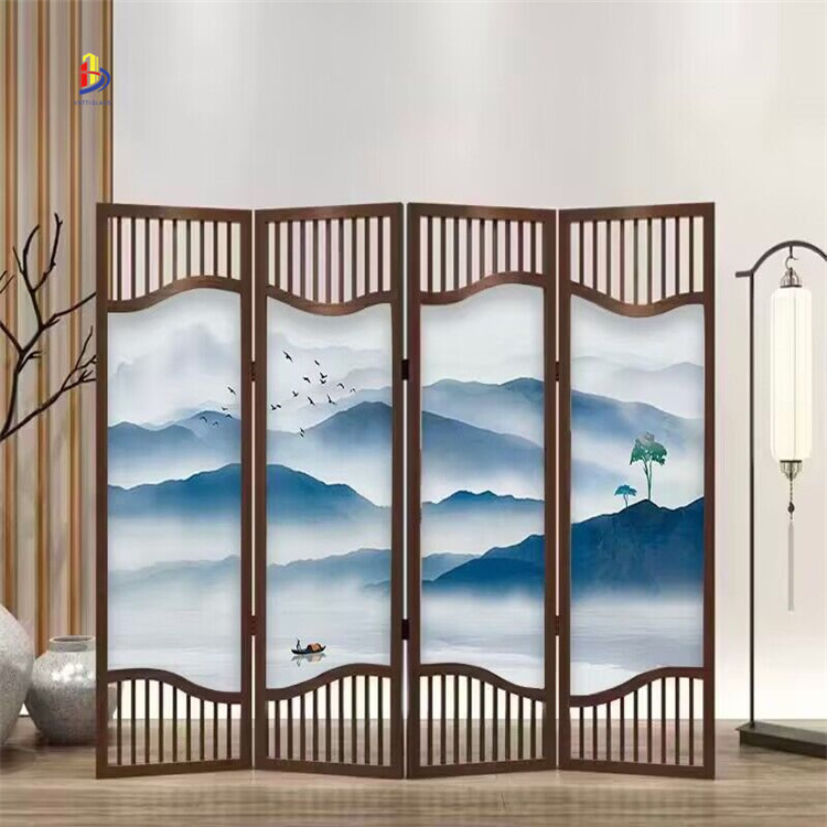 Best selling 2+2mm 3+3mm Chinese style art design silk material tempered wire glass decorative glass