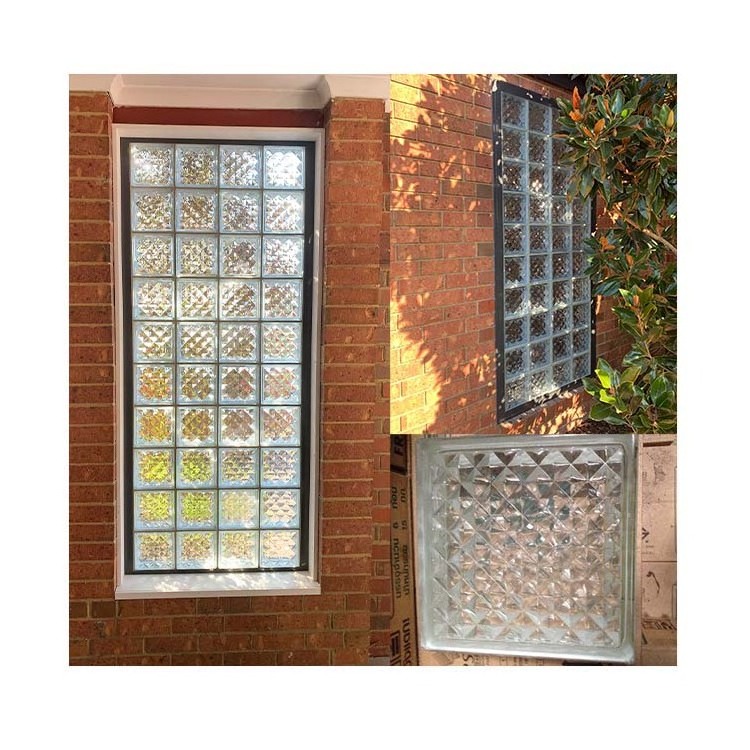 Hollow Glass Blocks For Sale Fire Rated Building Glass Blocks Suppliers Peak Pattern Clear Decorative Glass Block Partition Wall