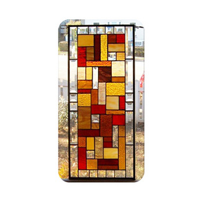 leaded soldered tiffany stained glass partition colorful decorative glass partitions tiffany stained glass window door hanging