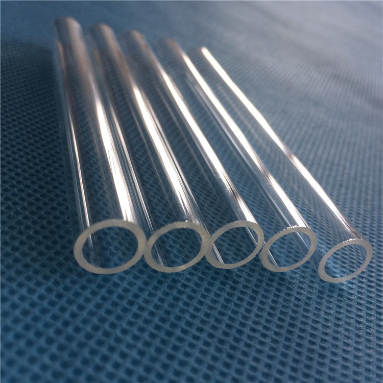 High quantity heat resistant clear and colored borosilicate 3.3 cutting pyrex glass tube