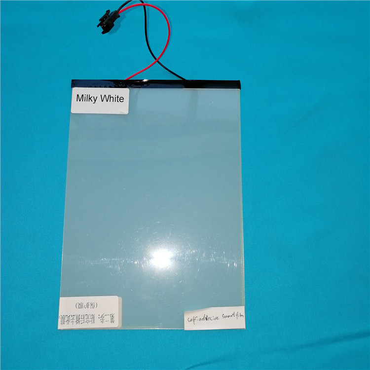 Adhesive electrical pdlc smart film for car tint glass with remote control