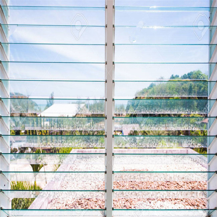 Hot sale Jalousie louvre glass 4mm 5mm 6mm price of glass louver windows