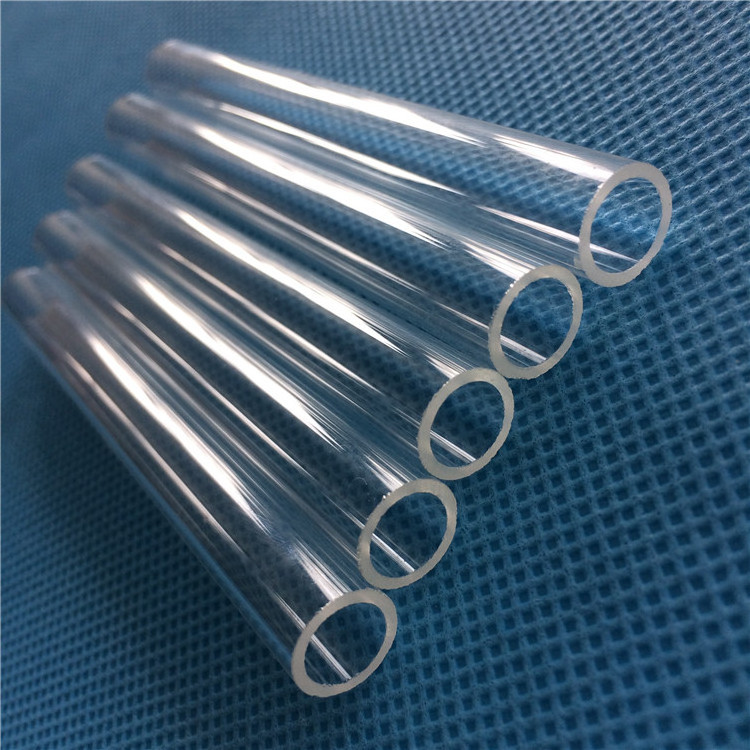 High quantity heat resistant clear and colored borosilicate 3.3 cutting pyrex glass tube