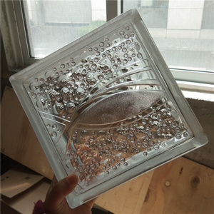 Factory Sourcing Cheap Price Transparent Crystal Decorative Hollow Glass block brick dimensions