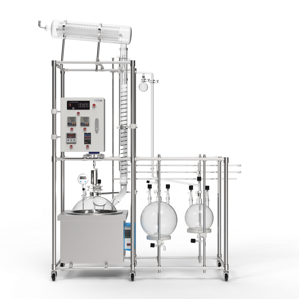 Valuen 10L Fractional Distillation Unit Distillation Equipment Price  Glass rectification