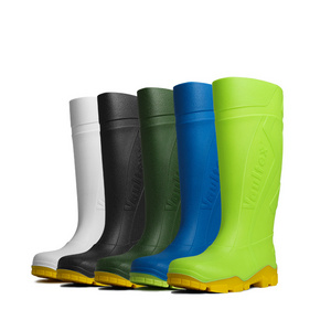 Vaultex Hot Sale Outdoor Non-acid Waterproof PVC Gumboots Work Safety Rain Boots For Unisex