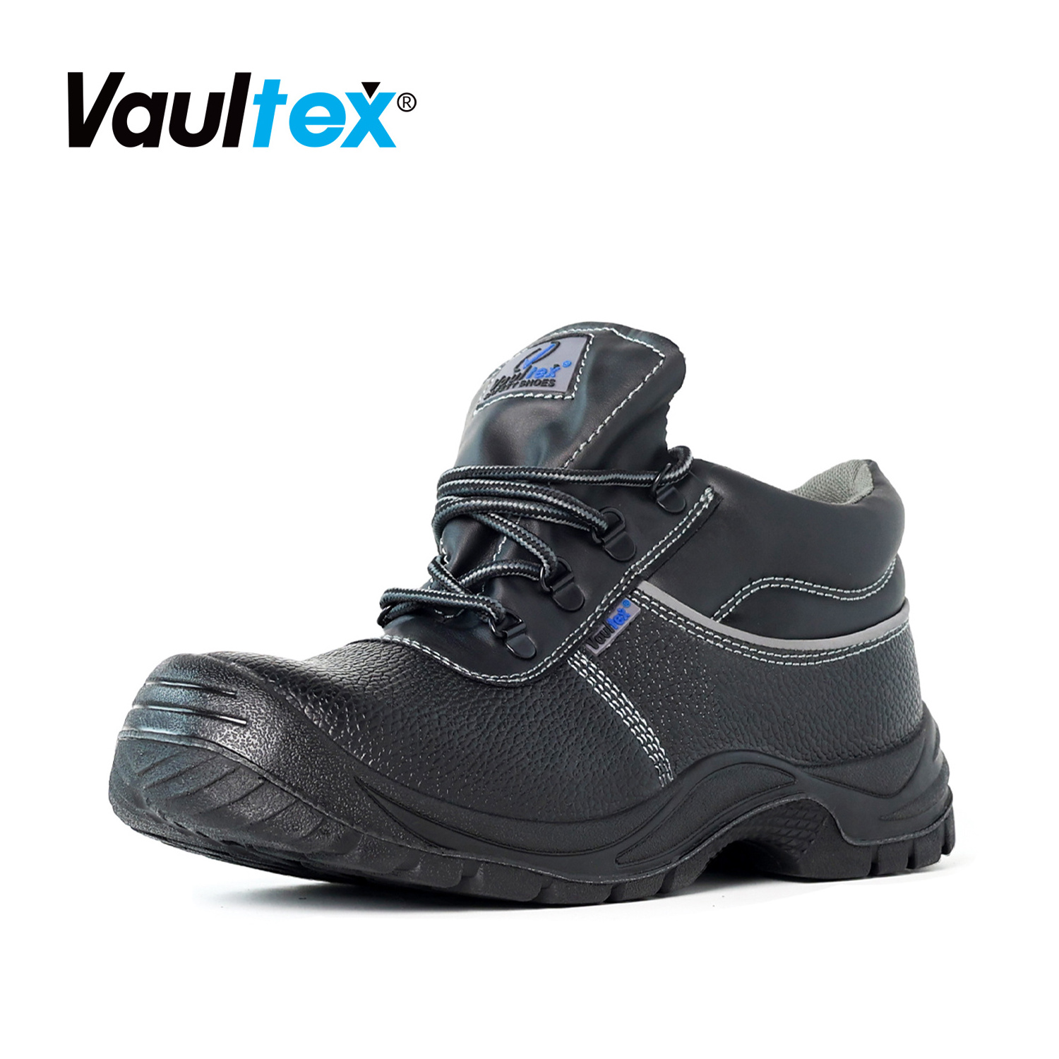 Vaultex Custom Esd S3 Leather Construction Work Safety Boots Steel Toe Industrial Breathable Waterproof Men Safety Shoes For Men