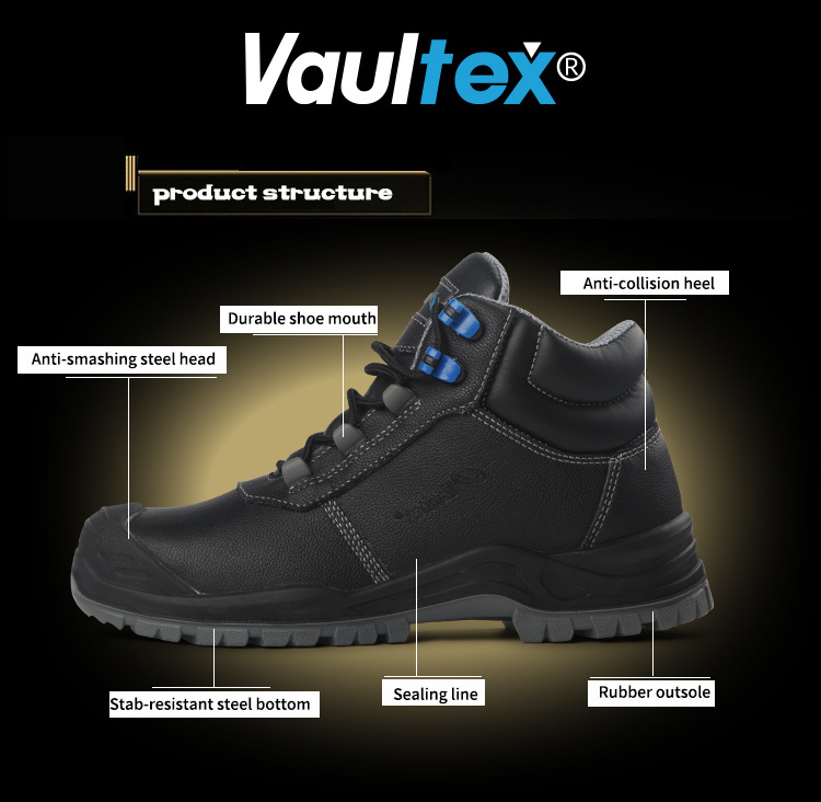 Vaultex Light Weight Industrial Hiking Work boots Best Brand Puncture Proof Industrial S3 safety Shoes Men With Steel toe