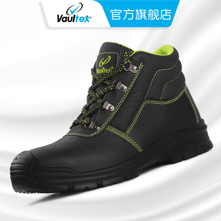 Vaultex Wholesale Non Slip Anti Puncture Indestructible Men Work Safety Shoes Boots With Steel Toe And Steel Plate