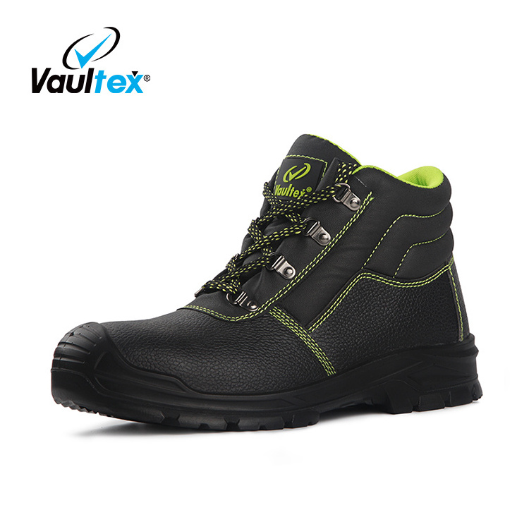 Vaultex Wholesale Non Slip Anti Puncture Indestructible Men Work Safety Shoes Boots With Steel Toe And Steel Plate