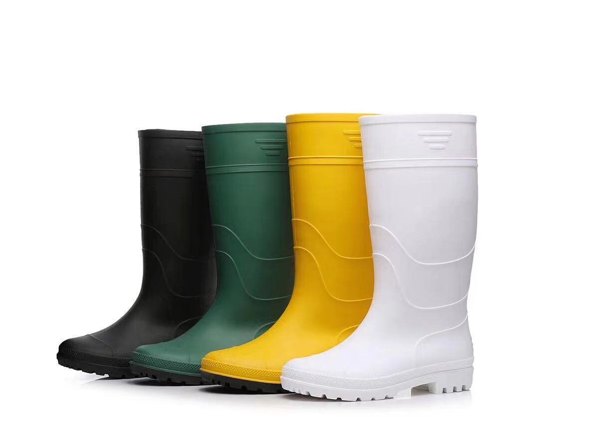 Vaultex Gum Boots High Quality Waterproof Rubber Boots Flat Heel Anti-oil Waterproof Safety PVC Rain Boots for Industry