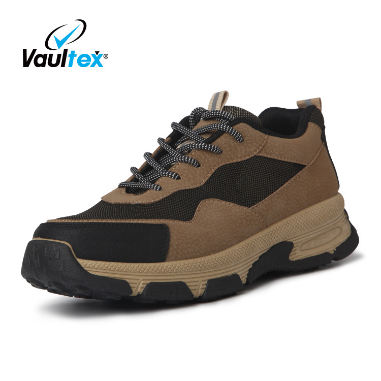 Vaultex Breathable Steel Toe Dubai Safety Shoes For men light weight bot trekking Shoes Outdoor Security Work Safety Footwear