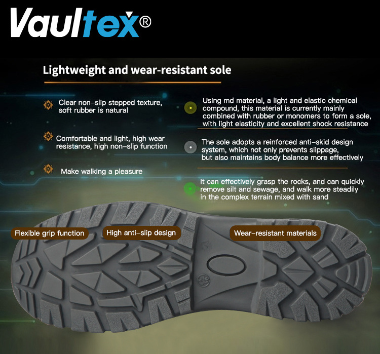 Vaultex Light Weight Industrial Hiking Work boots Best Brand Puncture Proof Industrial S3 safety Shoes Men With Steel toe