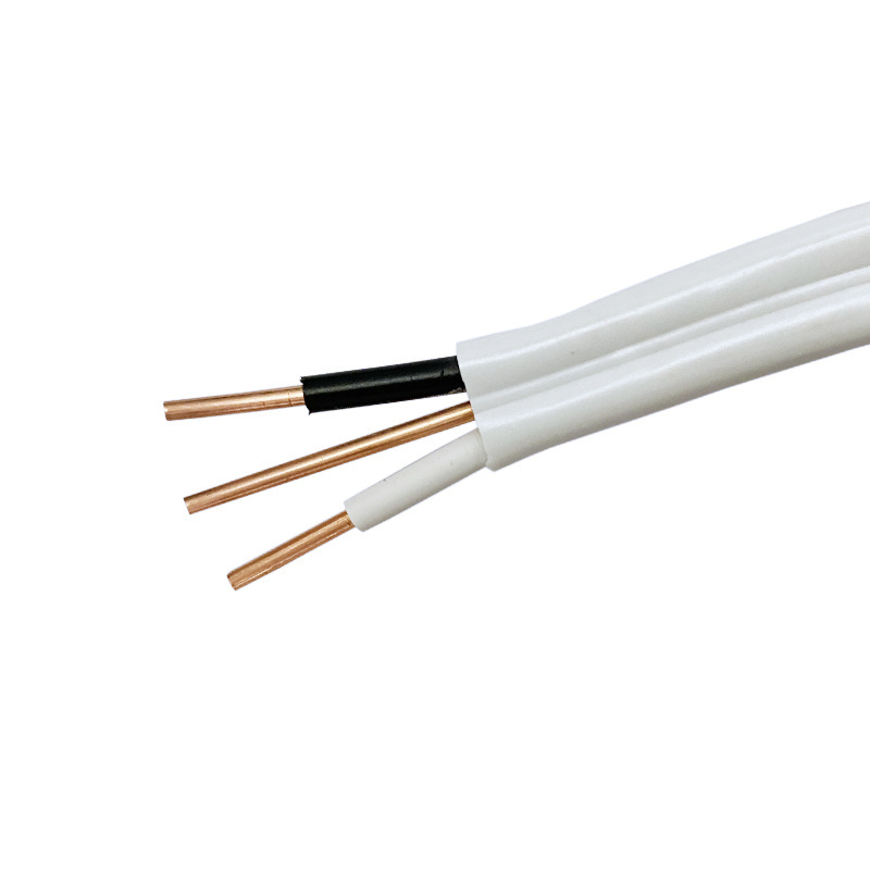 2.5mm PVC Solid Copper House Wiring Electrical Cable Twin And Earth Flat Cable And Wire