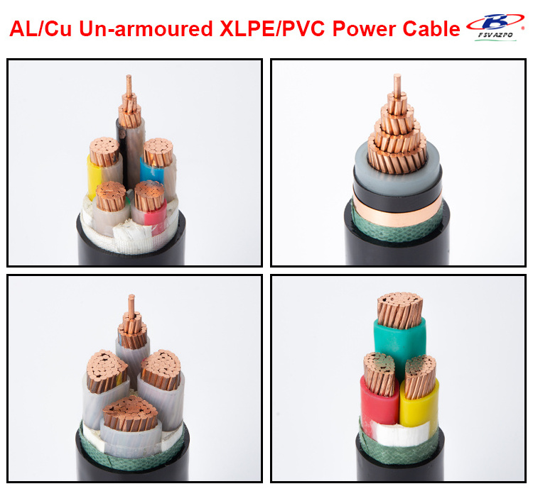 NYY NYM 0.6/1kv 2 3 4 5 core copper conductor XLPE Insulated power wire cable for construction