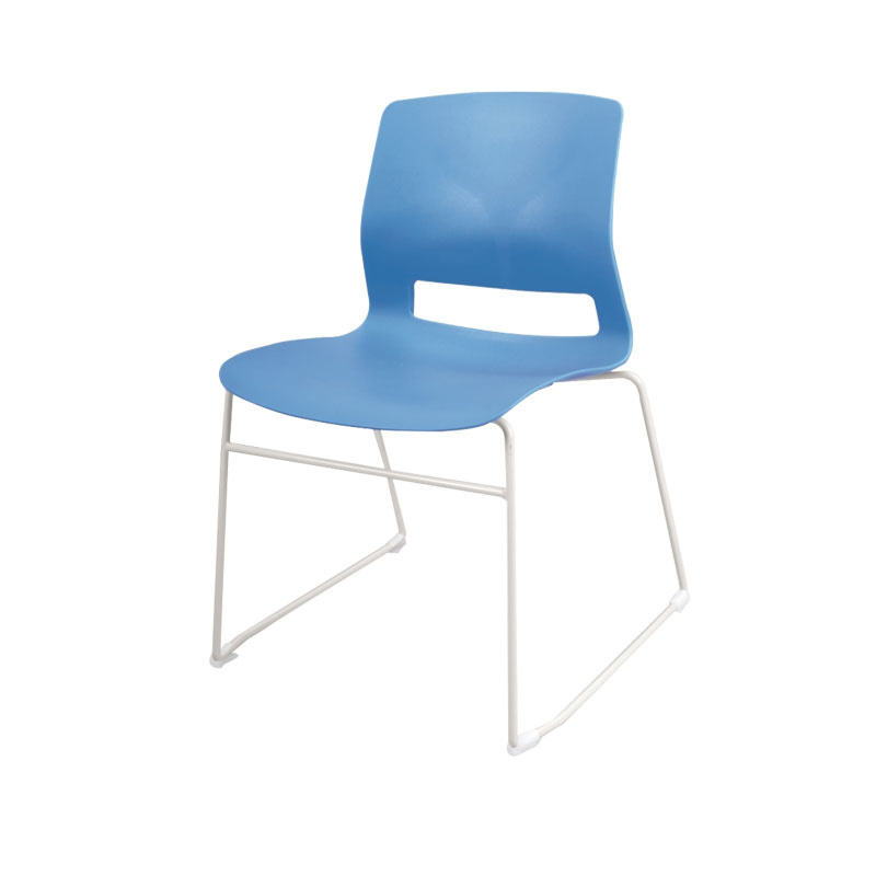 Cheap price indoor outdoor  simple foldable Stackable Plastic Chair for dining conference restaurant