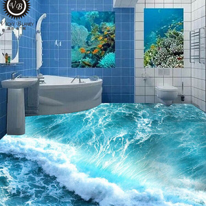 digital print 3d picture bathroom wall and floor tile