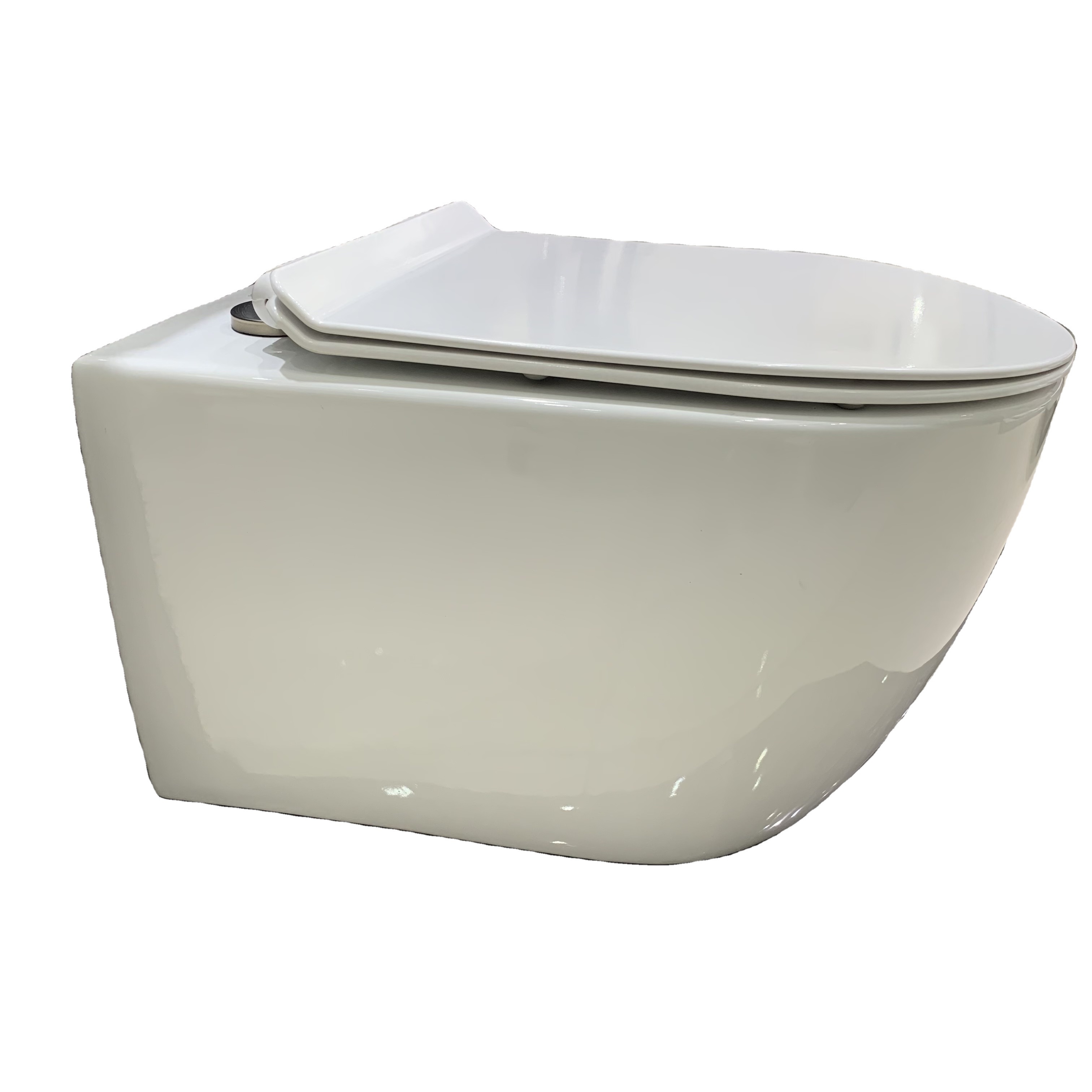 Hot Sale Automatic Sanitary Ware Items Ceramic Bowl white Bathroom Wc Intelligent Smart Bidet Floating Toilet