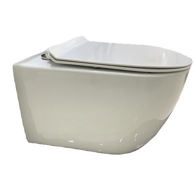 Hot Sale Automatic Sanitary Ware Items Ceramic Bowl white Bathroom Wc Intelligent Smart Bidet Floating Toilet