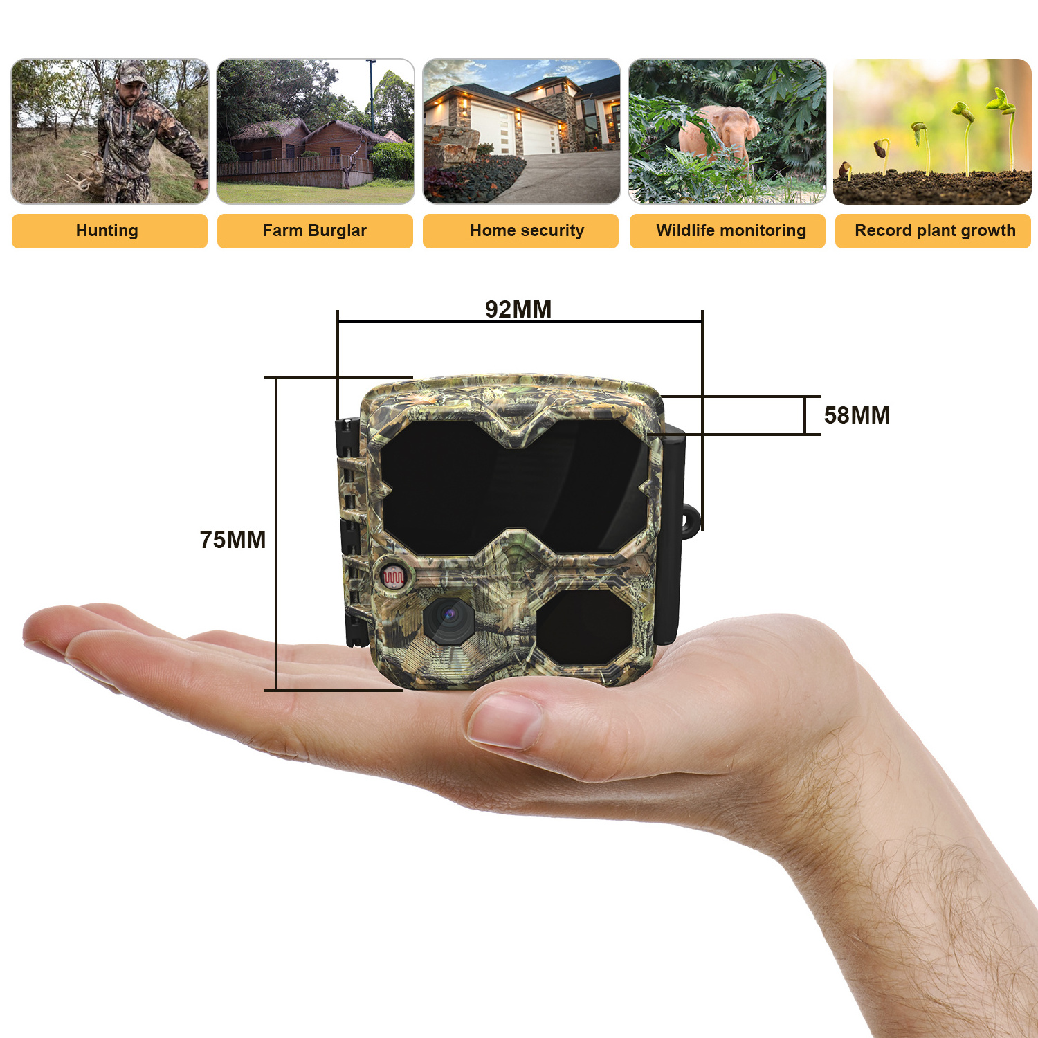 Trail Hunting Camera 32MP 20MP16MP 8MP Take Video And Image Cheapest hunting camera