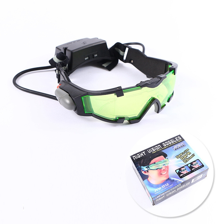 Hot Selling New Arrivals Adjustable Eye Lens LED Night Vision With  Night Vision Goggles Kids Toy Binoculars with Lights