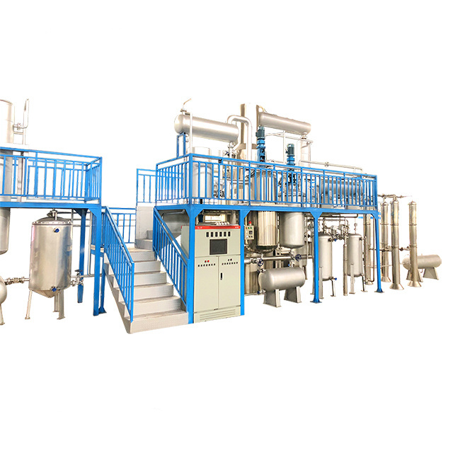 recycling waste car engine motor oil machine used oil to diesel refinery machine