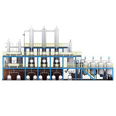 Pyrolysis oil making motor oil extraction waste plastic to diesel continuously fuel oil  recycling distillation machine