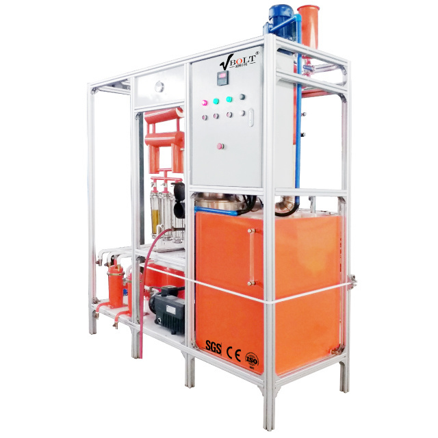 MINI Plastic Oil Tire Pyrolysis Oil Distillation and Extraction Diesel Refinery Diesel Distillation Equipment