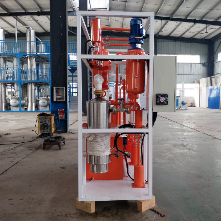 MINI Plastic Oil Tire Pyrolysis Oil Distillation and Extraction Diesel Refinery Diesel Distillation Equipment