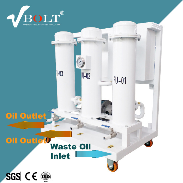 High Effective  Hydraulic Oil   Filter  Mobile Trolly  Vacuum Transformer Oil Purifier Machine