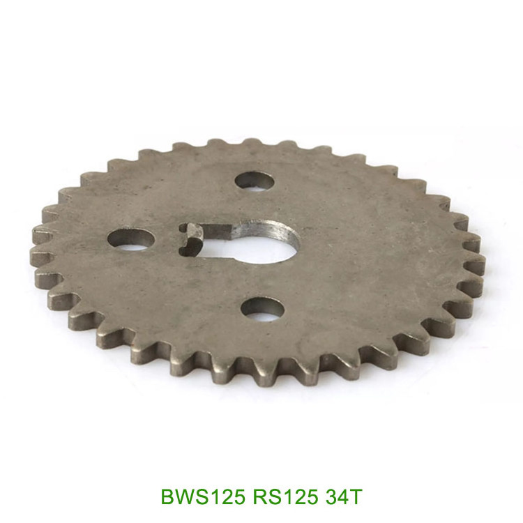 BWS125 RS125 34T Timing chain sprocket Camshaft Gear competitive prices motorcycle parts numerous