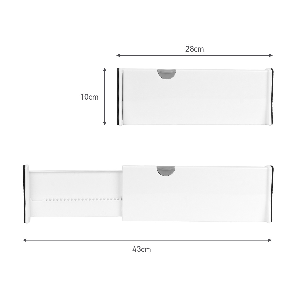 Eco-Friendly Kitchen Office Expandable Drawer Organizer and Storage Divider for Efficient Use of Space Adjustable Drawer Divider