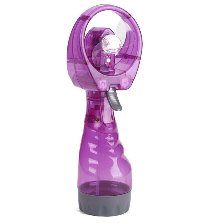 Water Misting Fan Portable Handheld Spray Fans Battery Operated Cooling Personal Mist Cooler Spray Bottle Fans with Water Tank