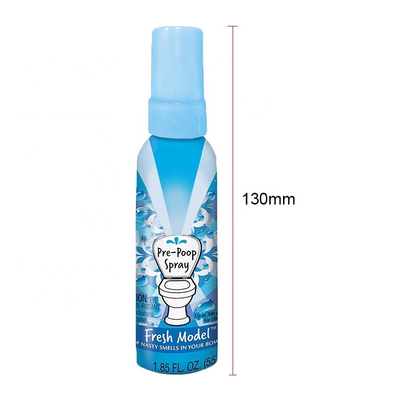 50ml Toilet Spray Strong Smell Fresh Air Freshener Spray with Natural Plant Ingredients Odor Eliminator Toilet Clean Spray