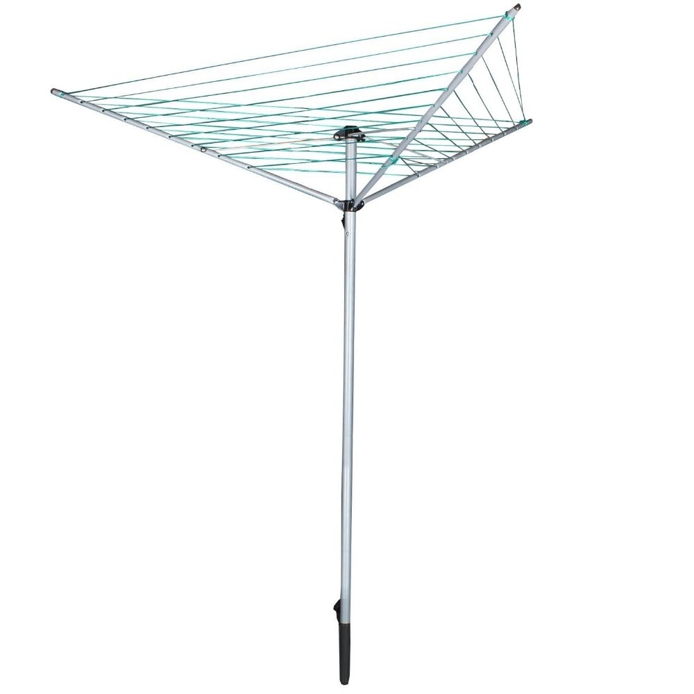 Aluminum Folding Outdoor/Garden Umbrella Washing Line/Clothes Drying Rack