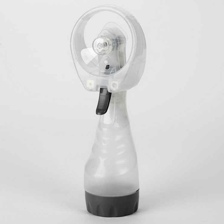 Water Misting Fan Portable Handheld Spray Fans Battery Operated Cooling Personal Mist Cooler Spray Bottle Fans with Water Tank