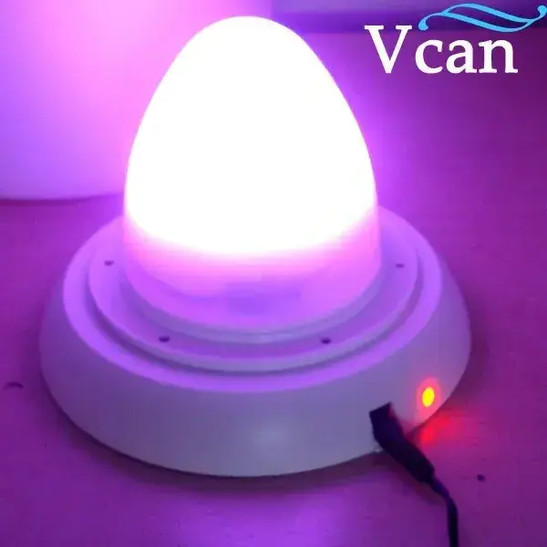 Led Light induction charging with remote control bulb For Plastic Furniture