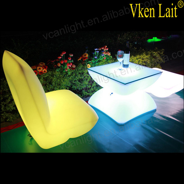 New 2023 indoor used night club lounge led table chairs sofa furniture set light up sofa