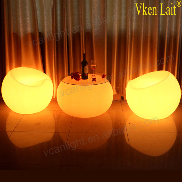 Illuminated Glow LED Light Up sofa chair led furniture