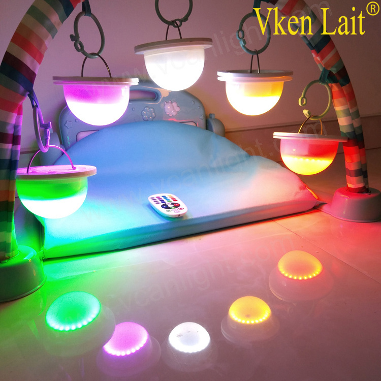 Portable Battery Operated led Under Table Led Light for hotel