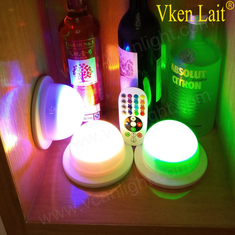 Wholesale Remote Control Battery Operated Led Cabinet Light For bedroom