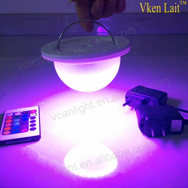 Battery Powered LED Battery Light illuminated Wedding Table/Under Table light for decoration