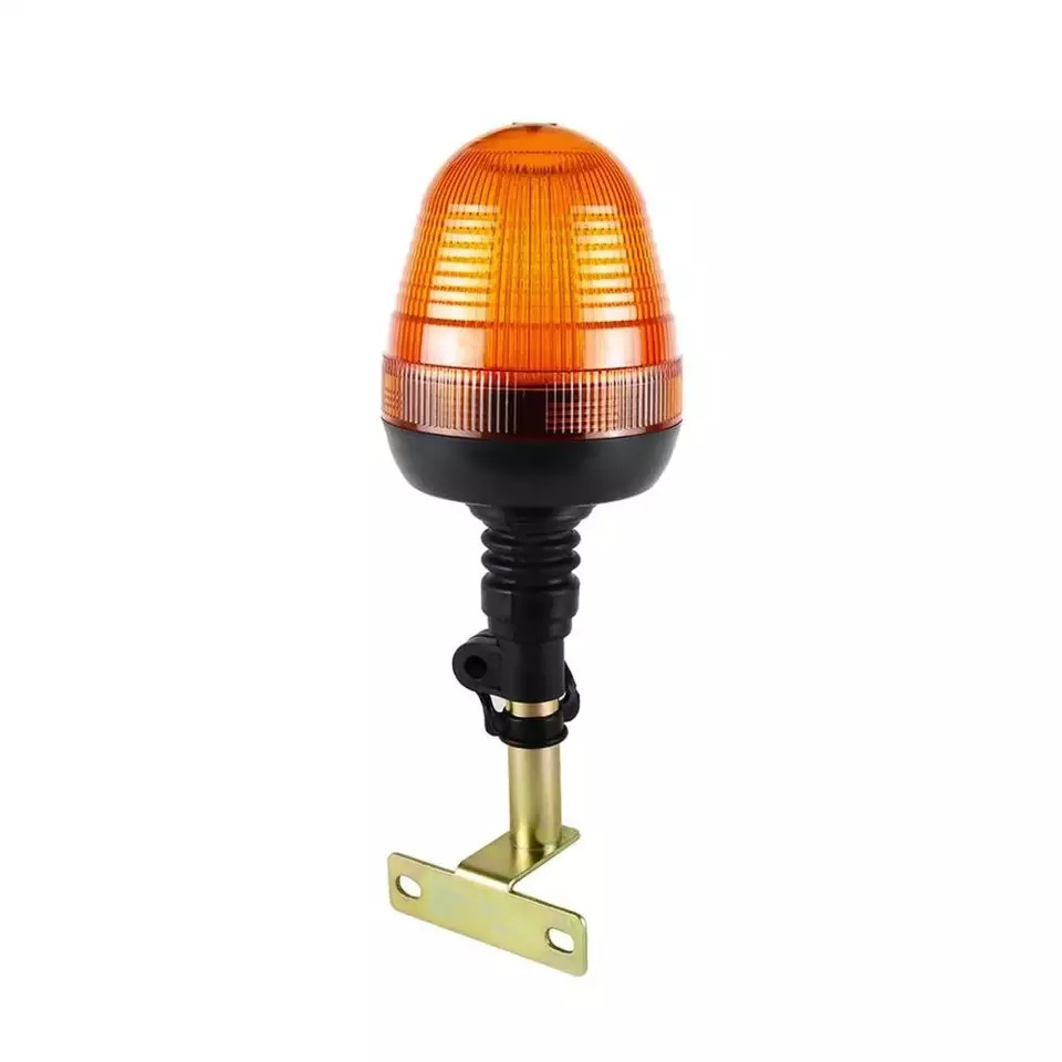 9-32V High Quality 60 leds led beacon warning light Amber/Green Flash Warning Light Rotating Beacon Light with Flexible Mount