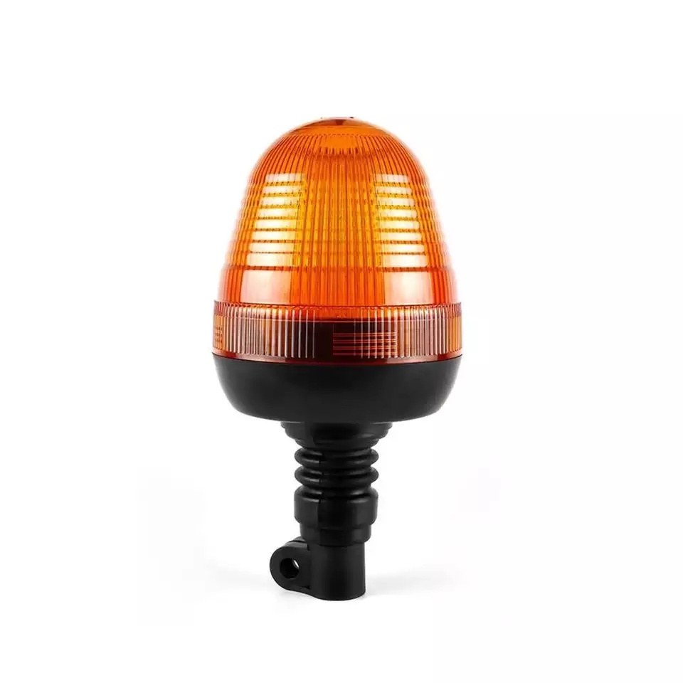 9-32V High Quality 60 leds led beacon warning light Amber/Green Flash Warning Light Rotating Beacon Light with Flexible Mount