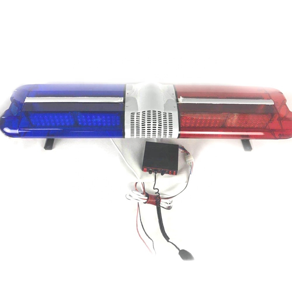 Emergency Strobe LED Blue Red Flash Traffic Lights Bar and Speaker for squad car Warning  Light