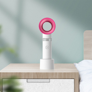 New Style Bladeless Handheld Fan Mini Portable USB Desk Personal Fan with Rechargeable Battery Operated