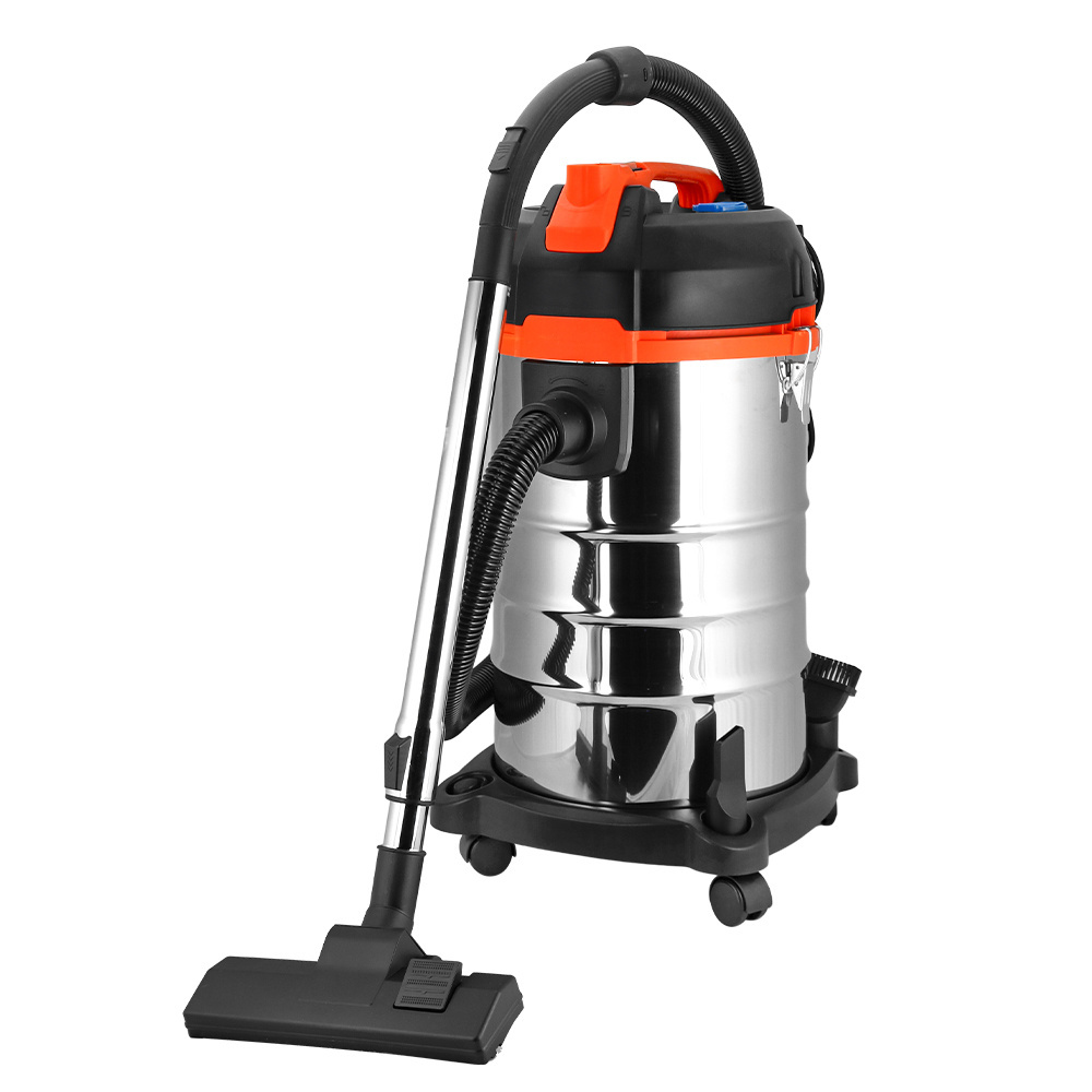 VCAN 30L Stainless Steel Large Capacity Industrial and Home Ash Cleaner Wet and Dry Vacuum Cleaner